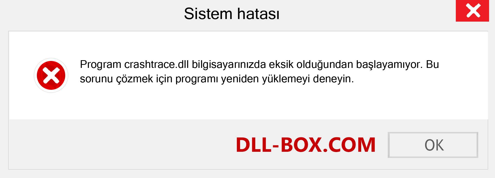 crashtrace.dll dosyası eksik mi? Windows 7, 8, 10 için İndirin - Windows'ta crashtrace dll Eksik Hatasını Düzeltin, fotoğraflar, resimler